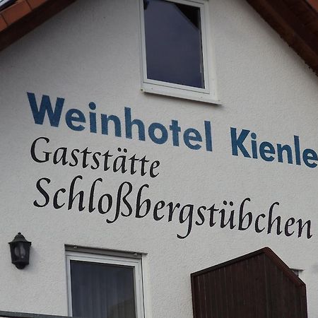 Weinhotel Kienle Burrweiler Exteriör bild